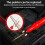 BES BST-951 20A Spring Multimeter Pen with Replaceable Thin Tip Needle for Digital Multi Meter 7