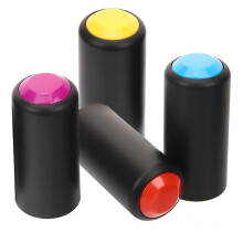 4pcs Mic Battery Screw  Caps Microphone Cover Compatible for PGX24/SLX24/PG58 Style Microphone