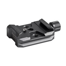 XILETU QR-40S Aluminum Alloy Quick Release QR Plate Clamp with Arca QR Plate Slot for RS2/RSC2/RS3 QR Plate