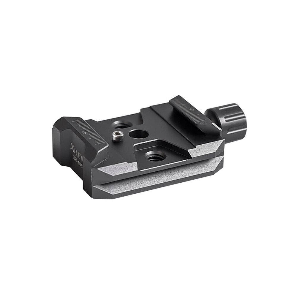 Xiletu Qr-40S Aluminum Alloy Quick Release Qr Plate Clamp With Arca Qr Plate Slot For Rs2/Rsc2/Rs3 Qr Plate 6031244134446