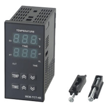 Digital Temperature Controller with Timer for Heat Press Machine, PID Control Model BEM-TCT-4B Relay Output