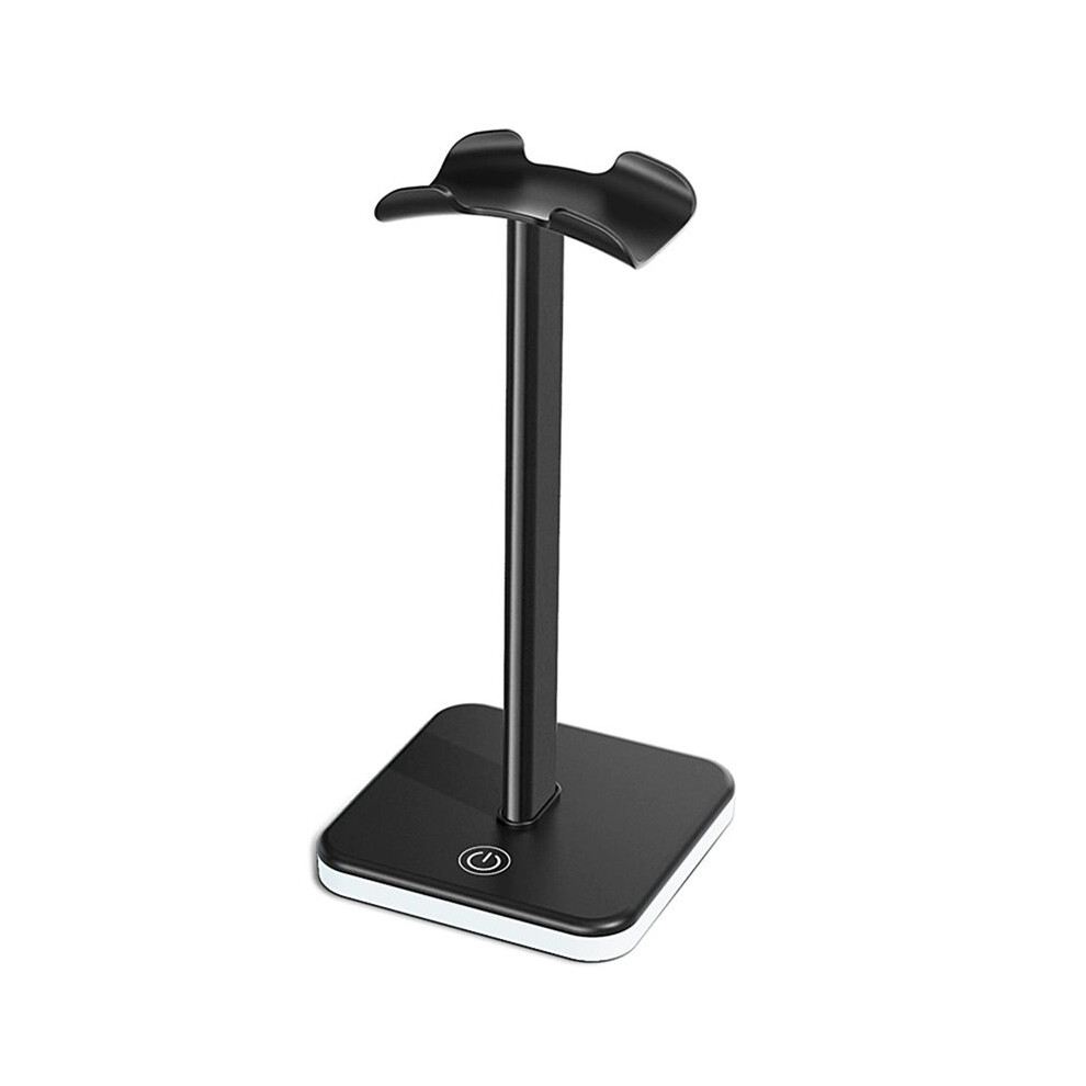 Aluminuim Headphone Holder Rgb Headphone Display Rack Space Saving Desktop Organizer Mounted Headphone Bracket Light 4713694667348