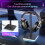 Aluminuim Headphone Holder RGB Headphone Display Rack Space Saving Desktop Organizer  Mounted Headphone Bracket 6