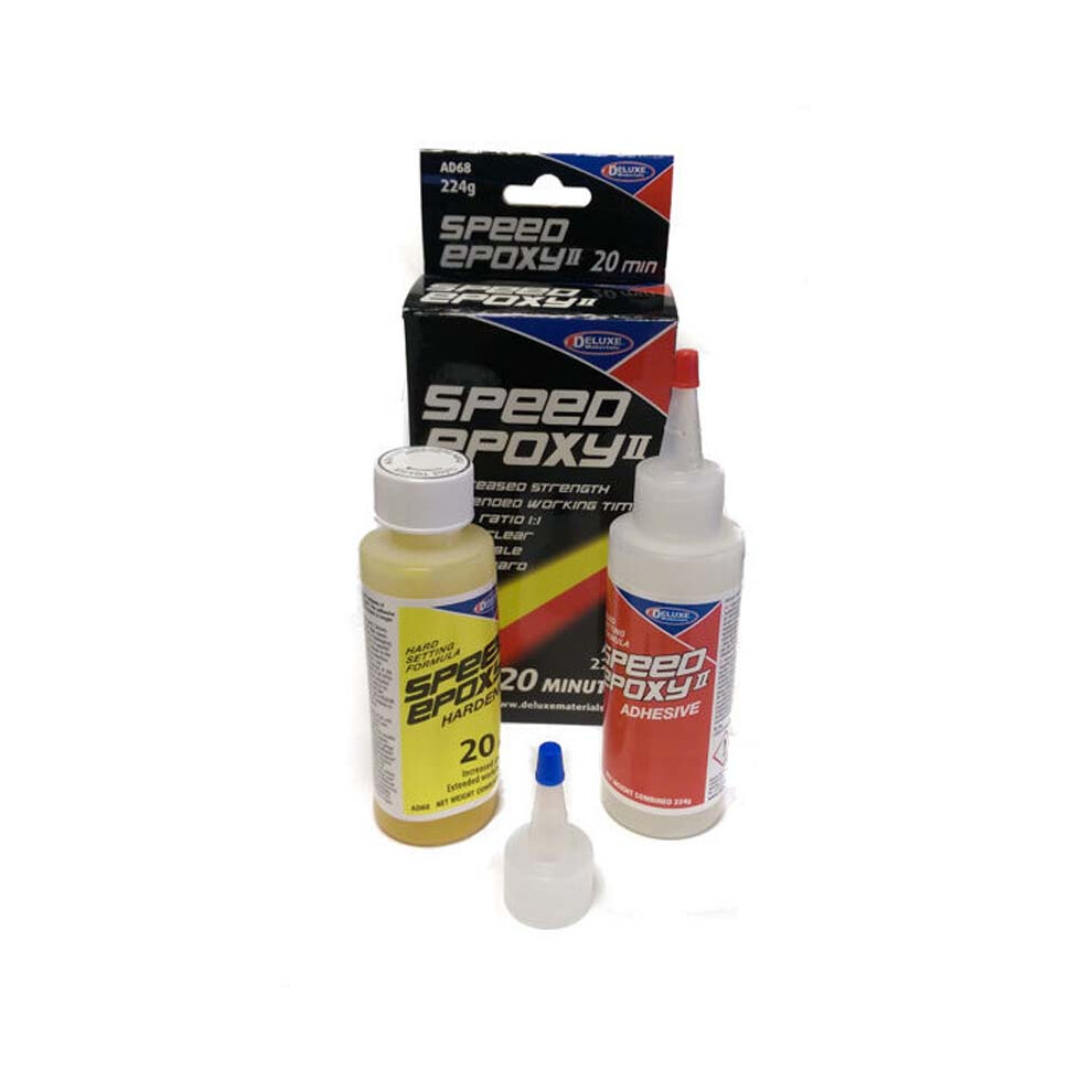 Deluxe Materials Speed Epoxy Ii 20Min - 224G 5060243901231