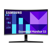 Pantalla PC - Samsung - S27D392GAU - Curva 27" - FHD 100Hz - Modo Ahorro de Ojos
