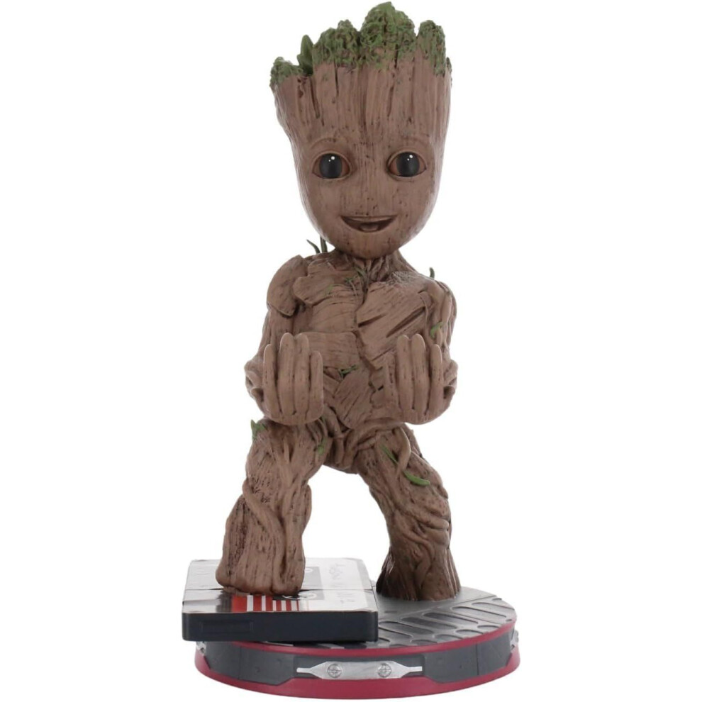 Figurine Marvel Guardians Of The Galaxy Young Groot - Exquisite Gaming - Cable Guys - Headphone Stand Or Small Accessory - Image 4