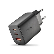 Caricatore da parete NGS ERA 65W Nero GaN 2xUSB-C 1xUSB-A Carica Veloce Universale