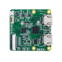 Para Raspberry Pi C792 Compatível com  Duplo para CSI-2 Loop-Out Blikvm 1080p 60Hz para Pikvm Pi5 Jeston