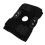 Rodillera negra con placa de aluminio plegable 15