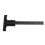 Règle scripteuse en alliage d'aluminium pour menuiserie, forme en T, 229*100 mm, noire 5