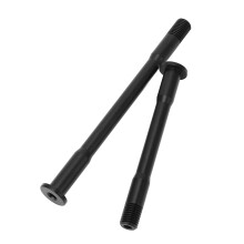 M12x1,5mm Fahrrad Steckachse Set Alu Vorne Hinten