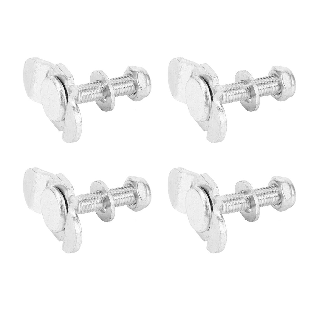 4Pcs Metal L Track Threaded Screws & Double Stud Fittings For Cargo Carrier 9321390865491