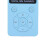 64GB Bluetooth MP3 MP4 Player with 1.8" Screen & Speaker in Blue 5