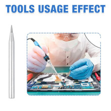 4Pcs Plastic Welding Tools, Triangular Copper , Home Electric Soldering Iron Tip, Plastic Welding Machine Soldering