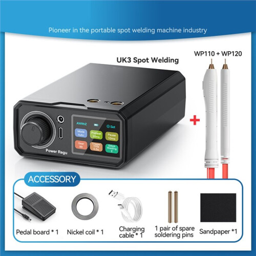 UK3 Portable Battery Spot  DIY  Welding Machine 18650 Lithium Battery Pack Welding Tool 2