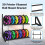Wall Mount Filament Storage Rack- Wall Mount 3D Printer Filament Storage Rack 2 Tier Filament Spool Holders Racks 2