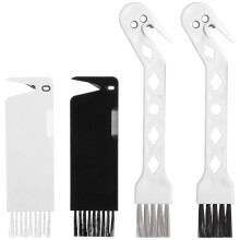 4 PCS Handheld Vacuum Cleaner Brush, Universal Dust Brush, 2 in 1 Vacuum Roller Cleaning Tool for Sweeping Robot