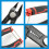 Stripper Pliers Automatic Stripping Cutter Cable Wire Crimping Electrician Repair Tools Wire Stripper Tool Hand Tools 4
