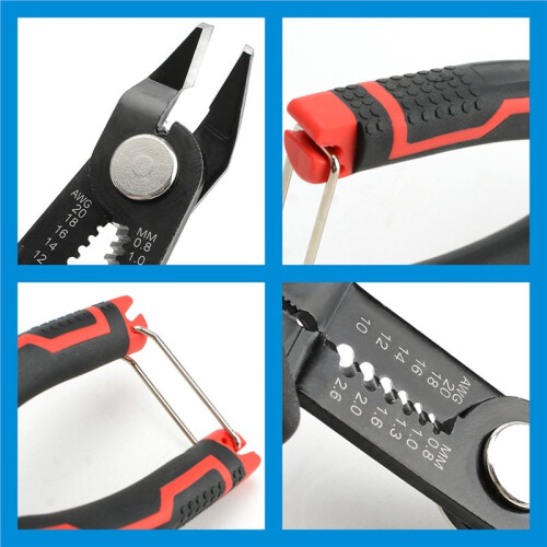 Stripper Pliers Automatic Stripping Cutter Cable Wire Crimping Electrician Repair Tools Wire Stripper Tool Hand Tools