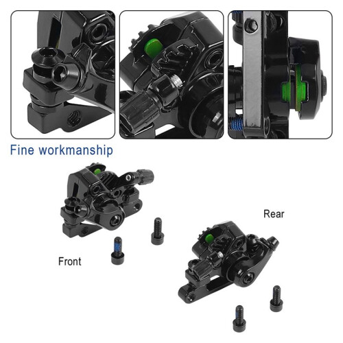 Para Patinete Elétrico para  para  G2 Pro/G2 Max: Freios A Disco Dianteiro e Traseiro, Pinças de Freio A Disco e Acessórios Básicos 1