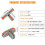 30PCS T Shape Lever Nut Wire Connector, Quick Splitter 3 Way Electrical Connectors 7