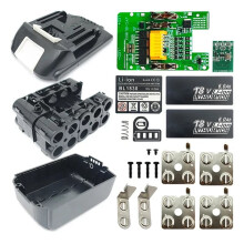 BL1830 Litiumbatterihölje BMS PCBA Balansladdningsskyddskort Skalbox för  18V BL1860B LED-Indikator