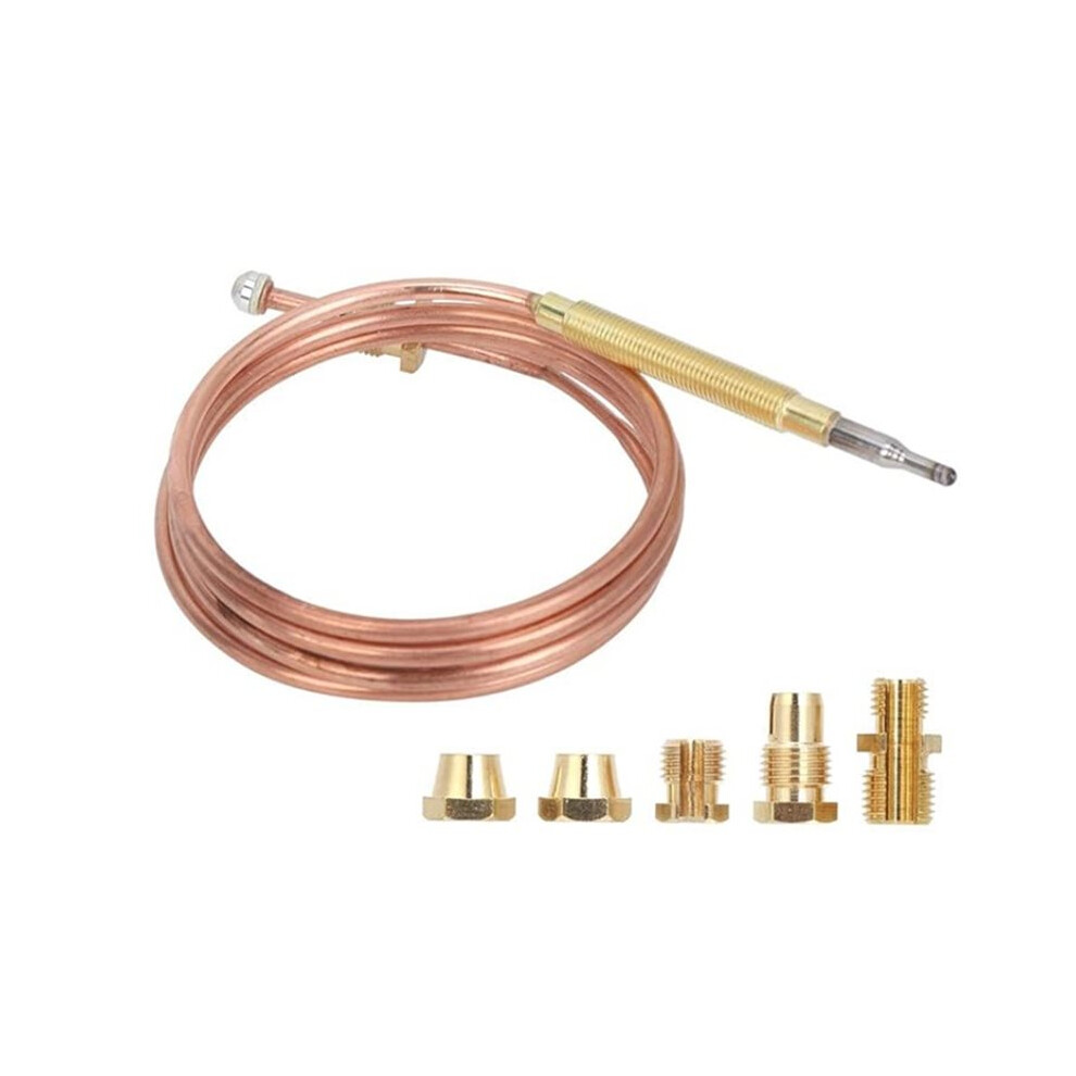 Universal Gas Thermocouple, Gas Stove Thermocouple Kit Adaptors, Outdoor Propane Gas Heater Replacement Temperature 6032122658108