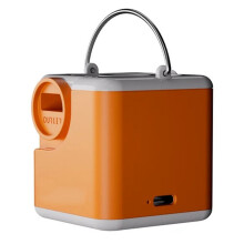 Portable Air Pump with Camping Light, 2400mAh Rechargeable , Air Mattress Pump for Pool Floats, Sleeping Pads
