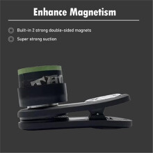 Magnetische Draagbare Krijthouder voor Rond en Vierkant, Poolkeu Krijthouder, Poolkeu Krijthoes, Pooltafelaccessoires