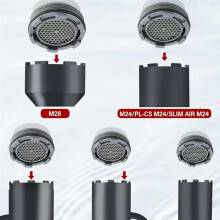 10-in-1 Faucet Aerator Removal Tool Kit, Heavy-Duty Aerato Key for Threaded and Housed Aerateors,Repair and Plumbing