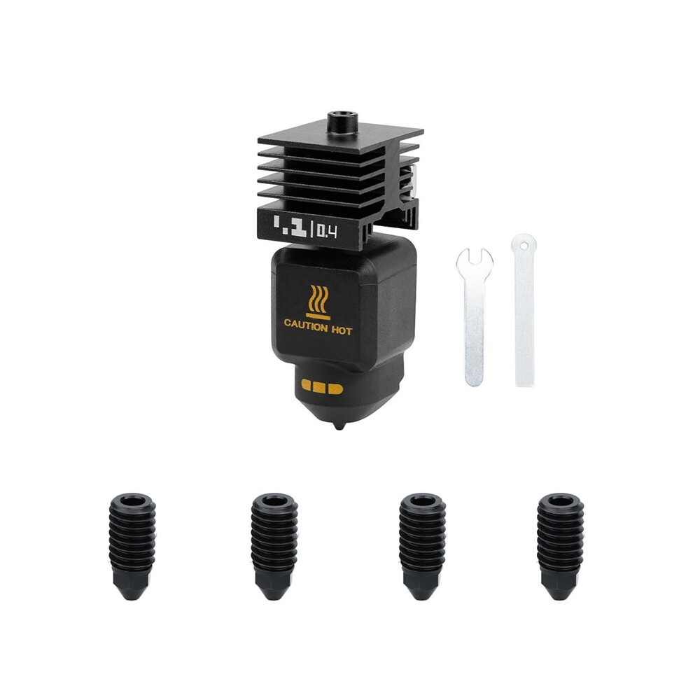 Saudism P2s Hotend For P2s Standard Hotend Fast Precise Printing Removable Nozzle 0.2/0.4/0.6/0.8Mm 3D Printer Parts