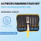 File Set with Diamond Files, 12 Pieces, Compact Storage Case for DIY and Professional Use 4