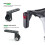 Bike Saddle Mount Adapter Number Plate Holder Tail Light Holder for   Saddle Replacement Accessories 2