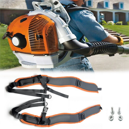 Nylon Adjustable Harness Shoulder Strap Kit with Fixing Screw for  BR800 BR800x Leaf Blower 1