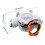 S402B 2 Points PE Pipe Water Flow Sensor Hall Flowmeter G 1/4" Fast Connection Interface,Water Dispenser Flow Meter 6