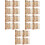 20 Holzstäbchen Pick Up Sticks Lernspiel Für Kinder 9