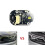 1Pair White Light for  2017-2021 Car Headlights DRL Chip Circuit Board Light Source Board Chip 4