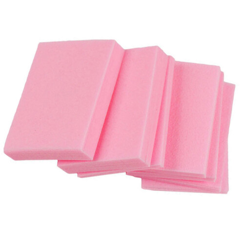 30 Lingettes Roses Absorbantes Pour Vernis Gel