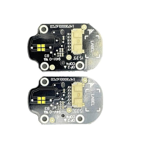 1Pair White Light for  2017-2021 Car Headlights DRL Chip Circuit Board Light Source Board Chip 1