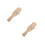 2Pièces Main Bois Beige Flexible Pour Peinture Décoration 5