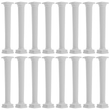 32Pièces Colonnes Miniatures Blanches Pour Maison De Et Diorama