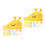 2Ensembles Autocollants Croissance Girafe Eva 6