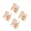 4Ensembles Kit Navette Bois Pour DIY 10