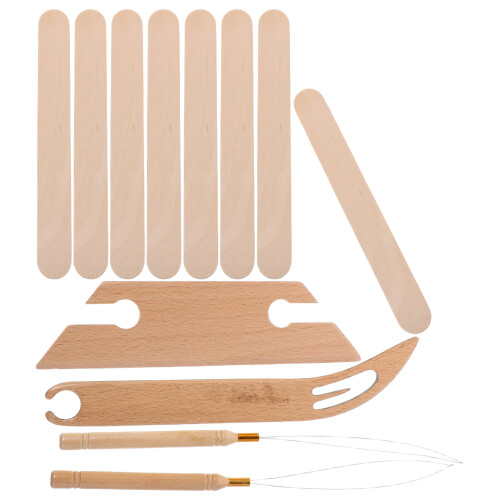 4Ensembles Kit Navette Bois Pour DIY 2