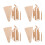 4Ensembles Kit Navette Bois Pour DIY 8