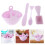 3Ensembles Bols Silicone Pour Masques Mélange Facile DIY 11