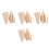4Ensembles Kit Navette Bois Pour DIY 5