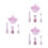 3Ensembles Bols Silicone Pour Masques Mélange Facile DIY 5