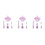 3Ensembles Bols Silicone Pour Masques Mélange Facile DIY 6