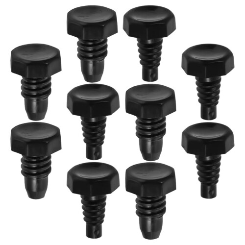 20Pièces Embouts Queue Billard Noir Protection Longue Durée 2